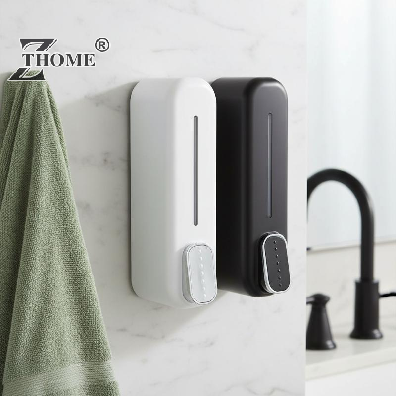 Home Bathroom Wall Soap Dispenser - Dispensador de jabón y loción de