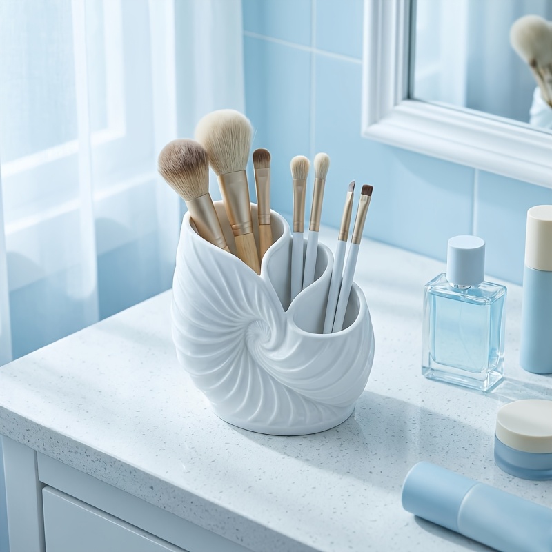 Home Bathroom Vanity - Organizador Multifuncional para Baño, Portacepillos de