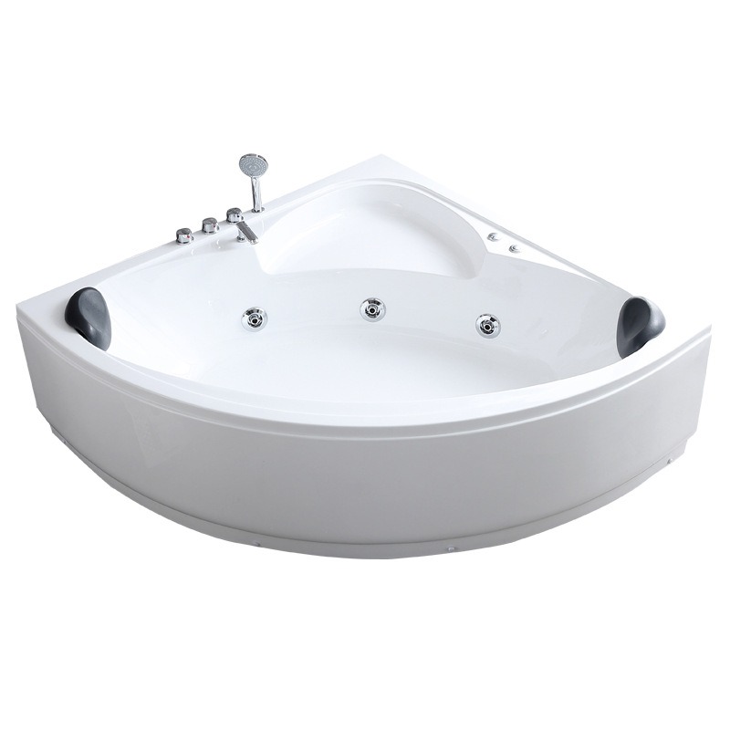 Home Bathroom Jacuzzi - Bañera de Hidromasaje Triangular para Baño,