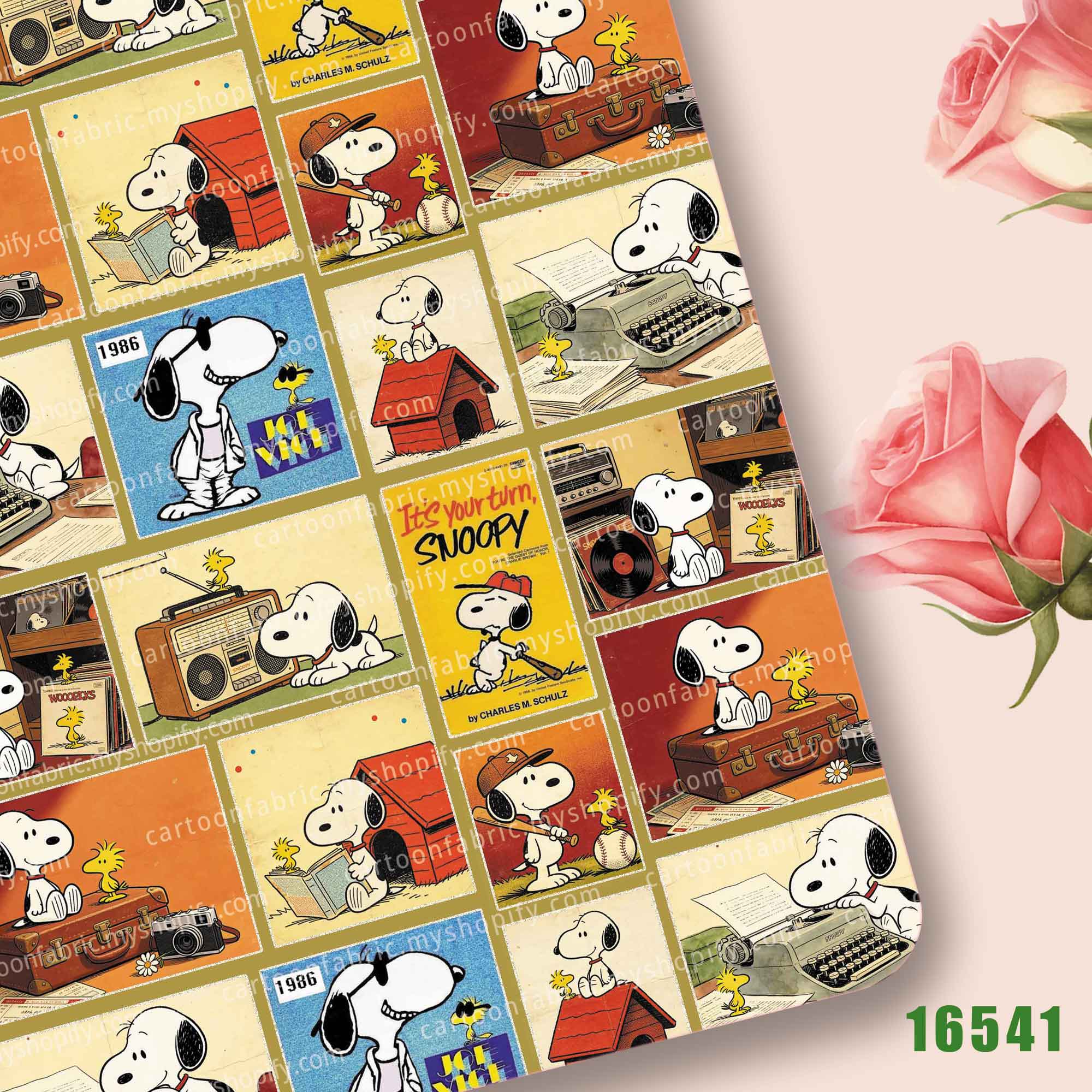 Home Bathroom Products - Tela TAKARA TOMY Snoopy 140x50CM, Tela