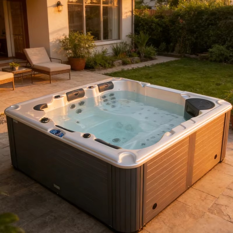 Home Bathroom Jacuzzi - Jacuzzi para Jardín de Villa, Bañera