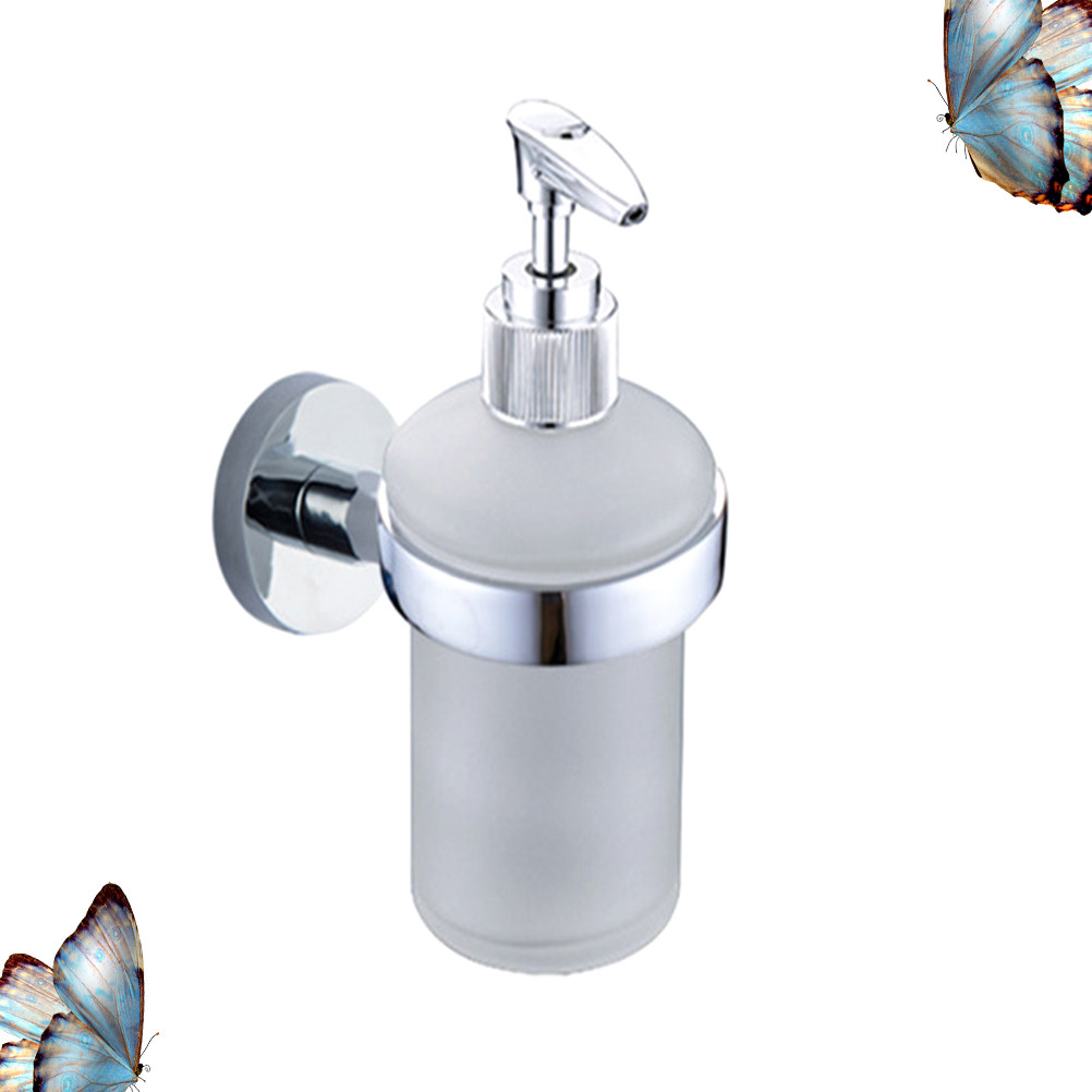 Home Bathroom Wall Soap Dispenser - Dispensador de jabón de acero inoxidable,
