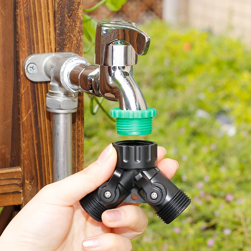 Grifo doble de doble salida, g - Home One Bathroom Accessories reseña y precio