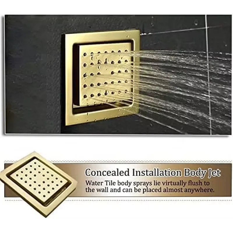 Juego de Ducha LED Inteligente - Home Bathroom Spa reseña y precio