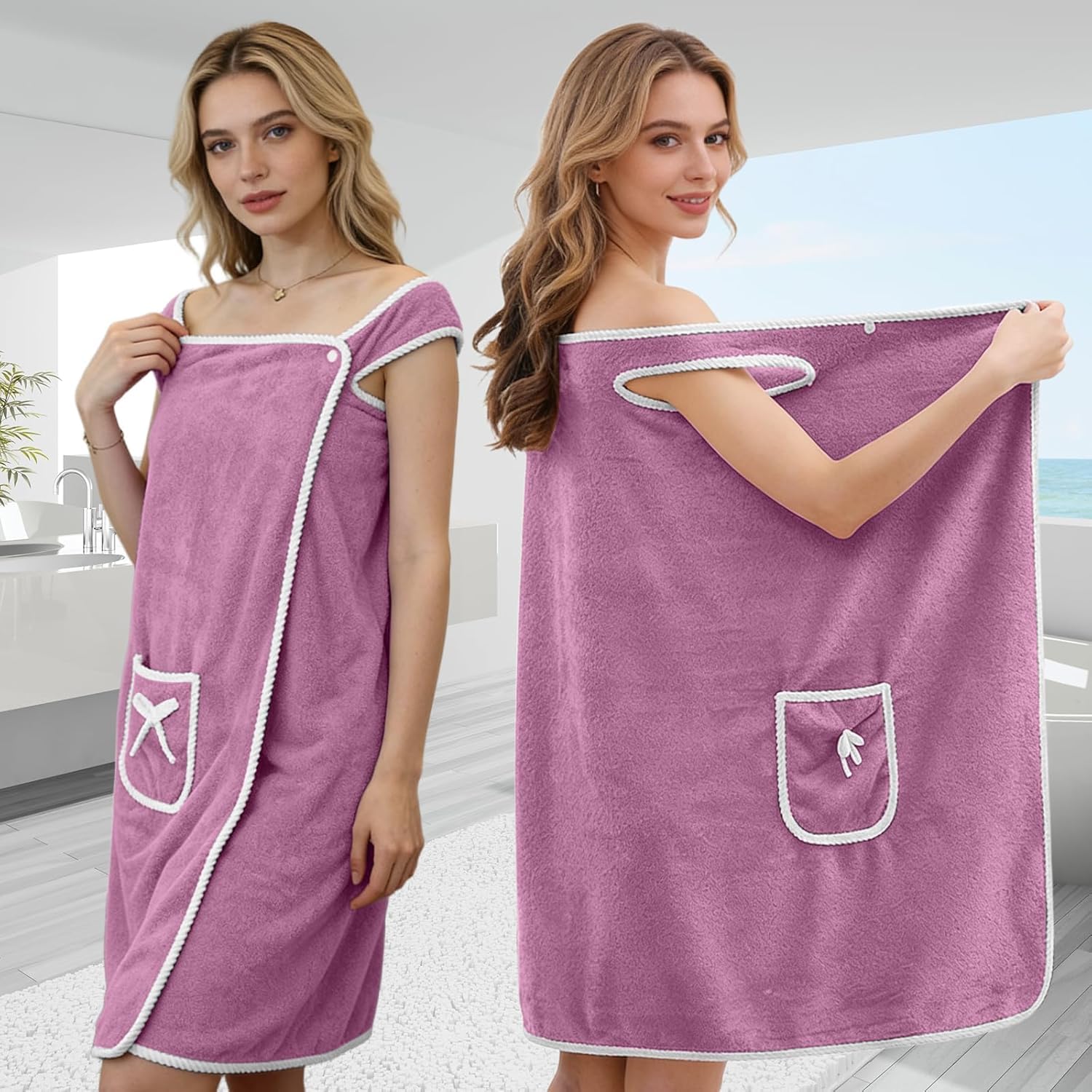 Toallas de Baño de Secado Rápi - Home Bathroom Spa reseña y precio