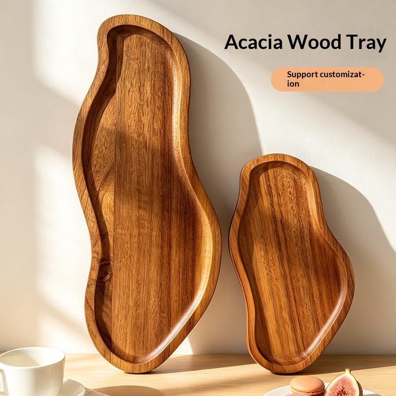 Bandeja de madera maciza de ac - Jet Home Bathroom reseña y precio