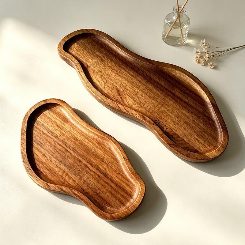 Bandeja de madera maciza de ac - Jet Home Bathroom reseña y precio