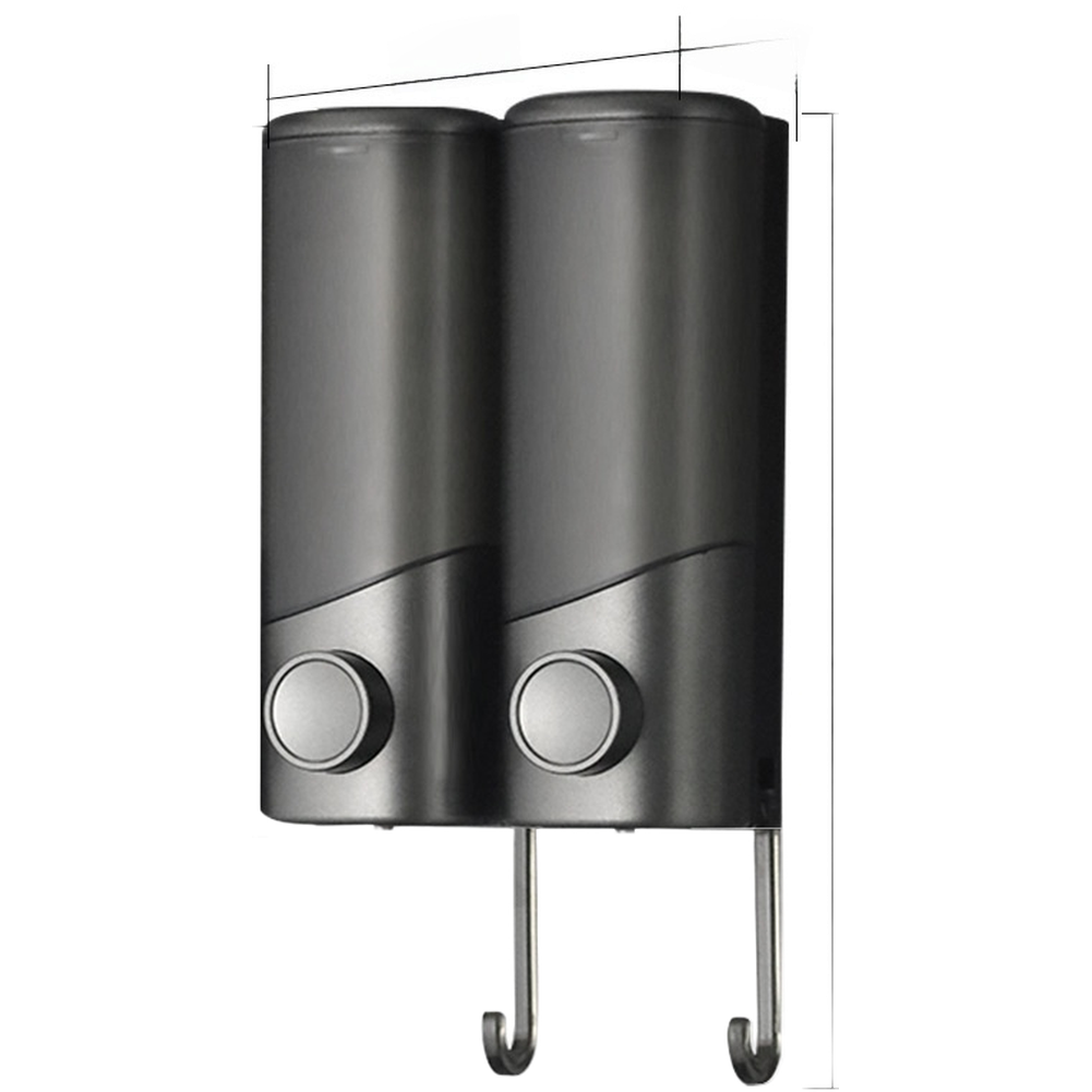 Dispensador de jabón montado e - Home Bathroom Wall Soap Dispenser reseña y precio