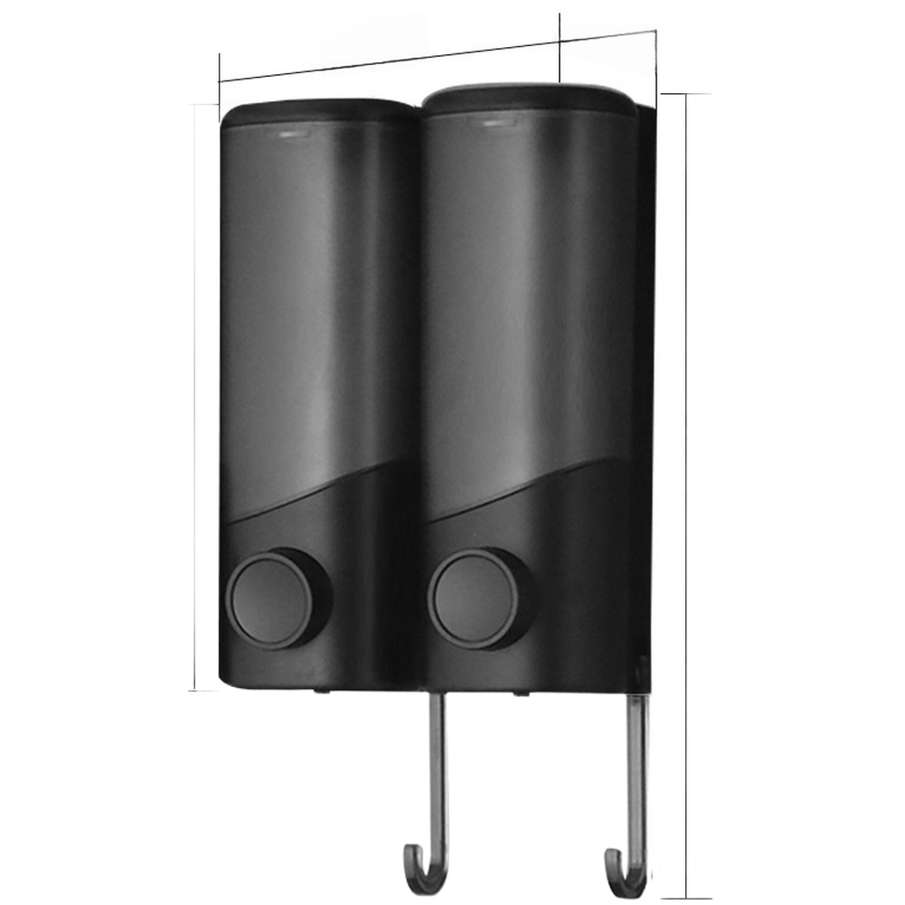 Dispensador de jabón montado e - Home Bathroom Wall Soap Dispenser reseña y precio
