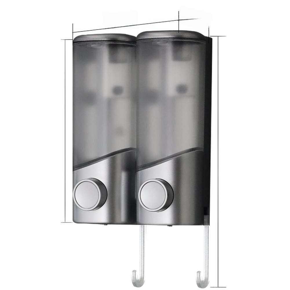 Dispensador de jabón montado e - Home Bathroom Wall Soap Dispenser reseña y precio