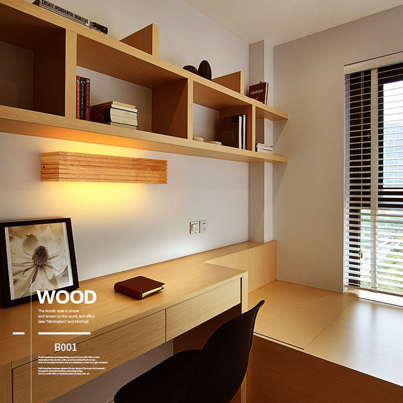 Lámparas de Pared de Madera de - Japan Bathroom.Home reseña y precio