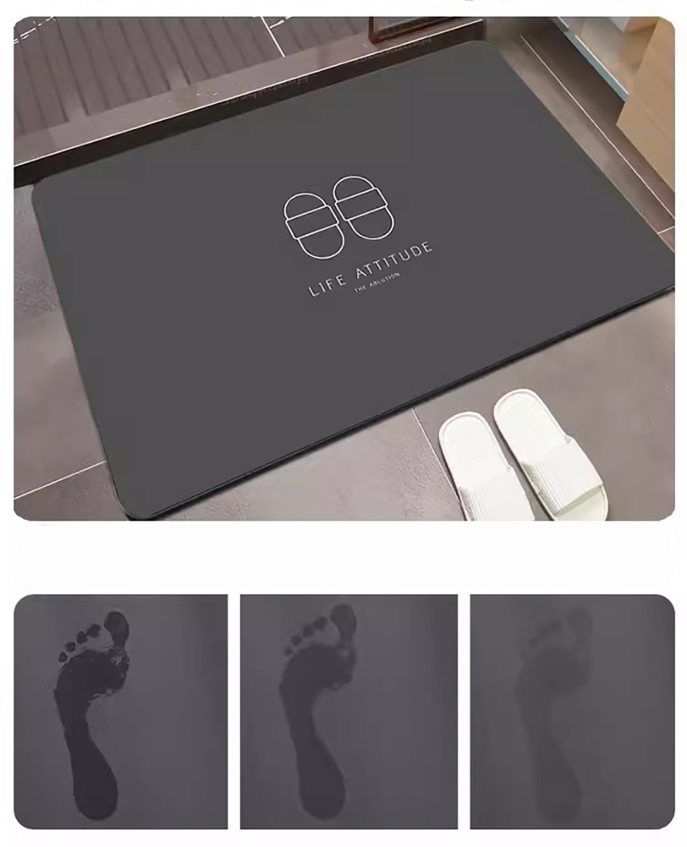 Alfombra Antideslizante de Dia - Home One Bathroom Accessories reseña y precio