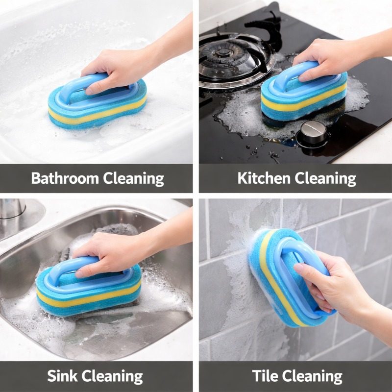 Cepillo de limpieza doméstico  - Home Bathroom Products reseña y precio