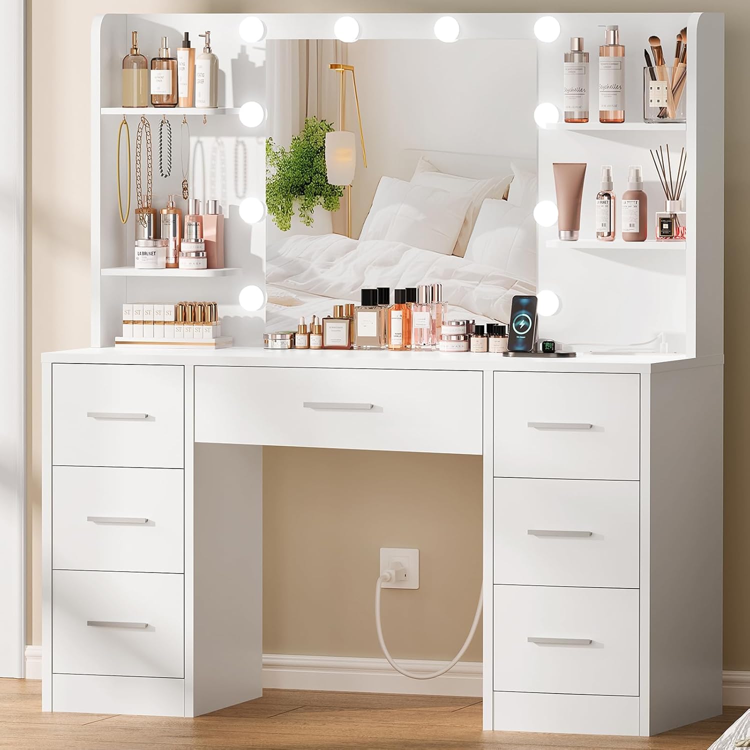 Mueble de tocador grande con e - Home Outlet Bathroom Vanity reseña y precio