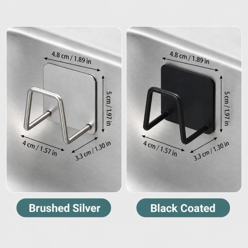 Soporte Autoadhesivo de Acero  - Home Bathroom Products reseña y precio
