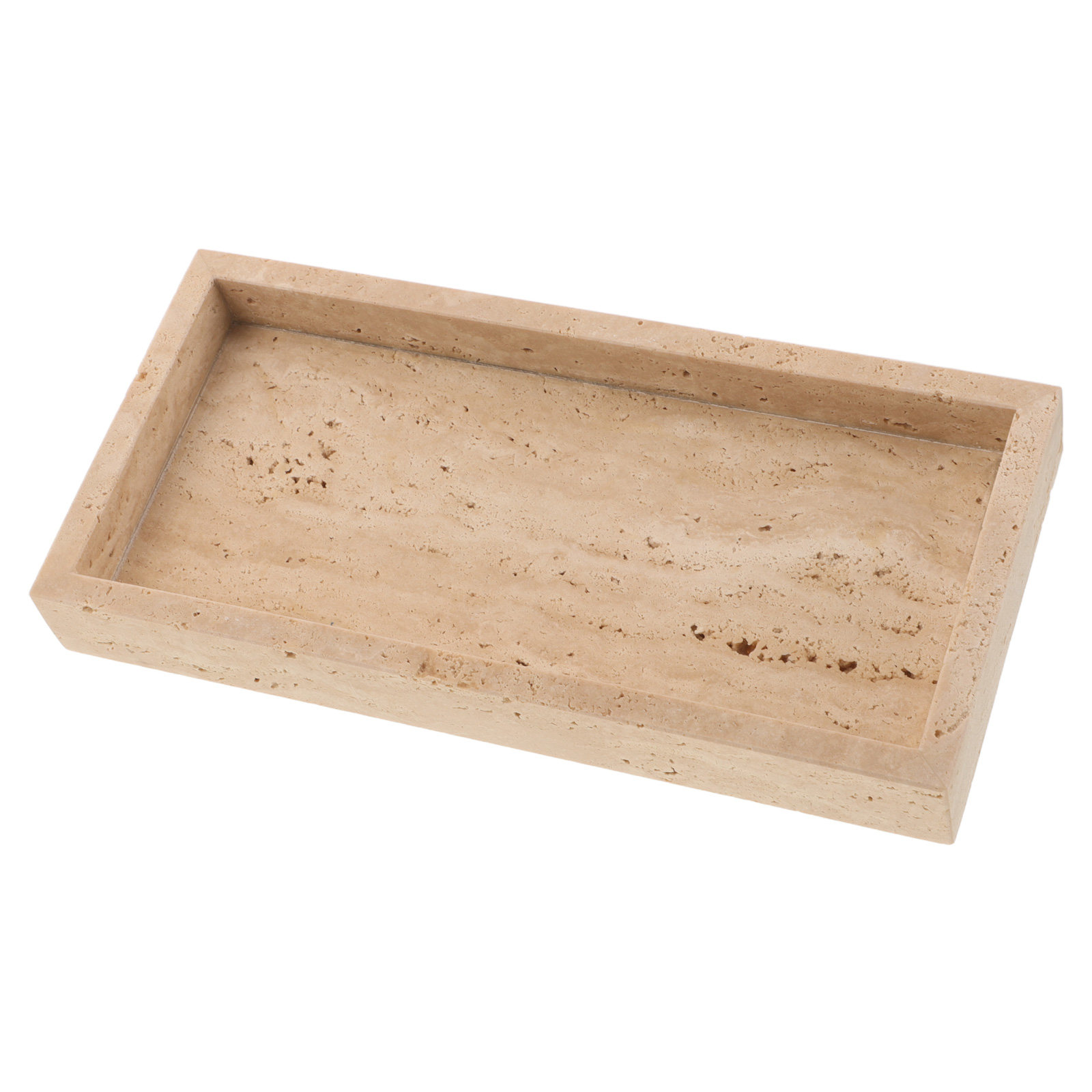 Bandeja Rectangular de Mármol  - Home Bathroom Vanity reseña y precio