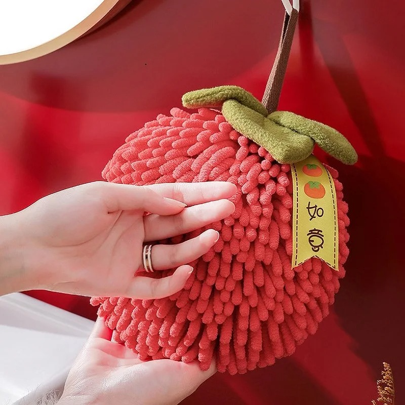 Linda toalla de mano de chenil - Home Bathroom Products reseña y precio