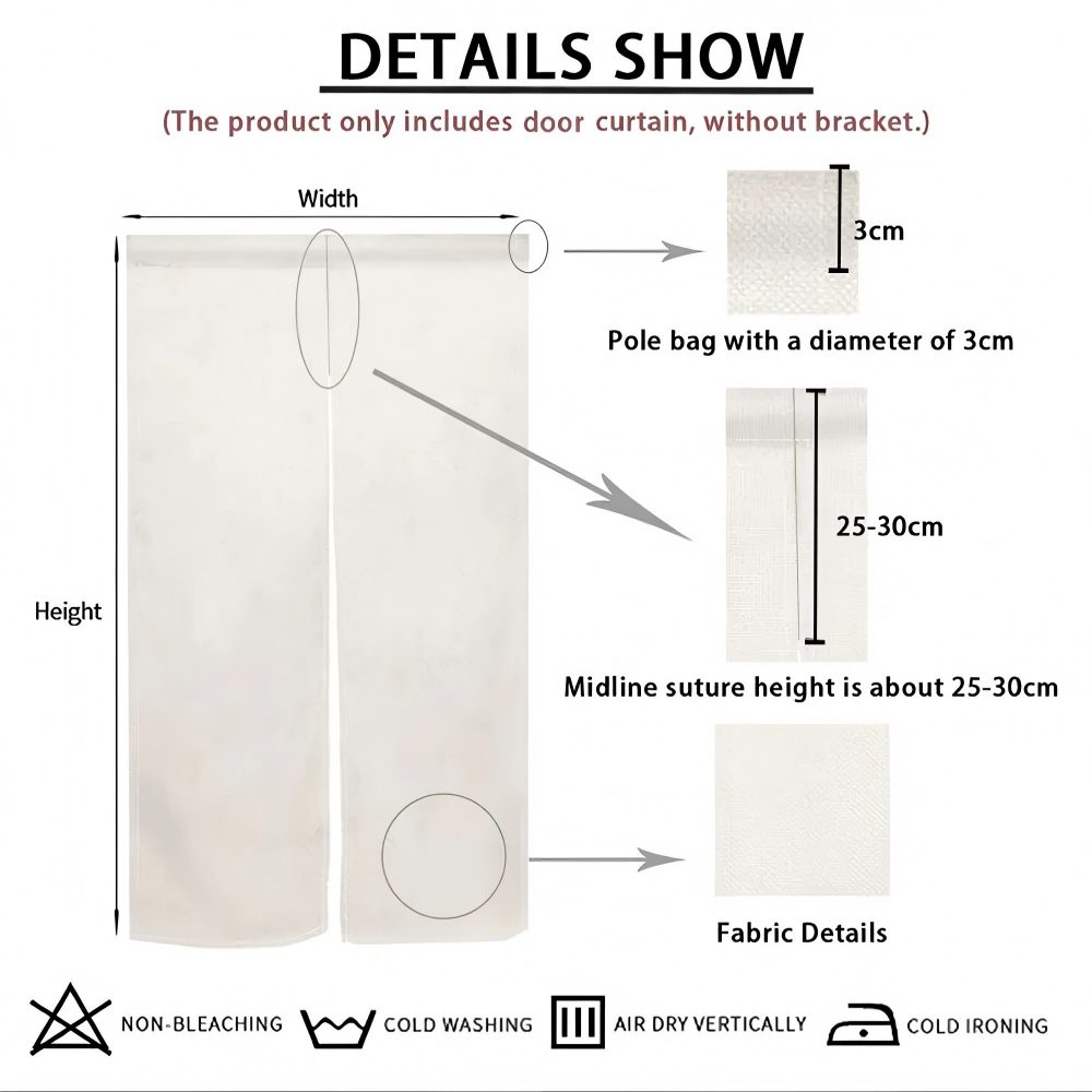 Cortina de Puerta con Logotipo - Home Bathroom Products reseña y precio