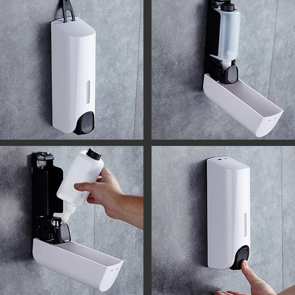 Dispensador de Jabón de Pared  - Home Bathroom Wall Soap Dispenser reseña y precio