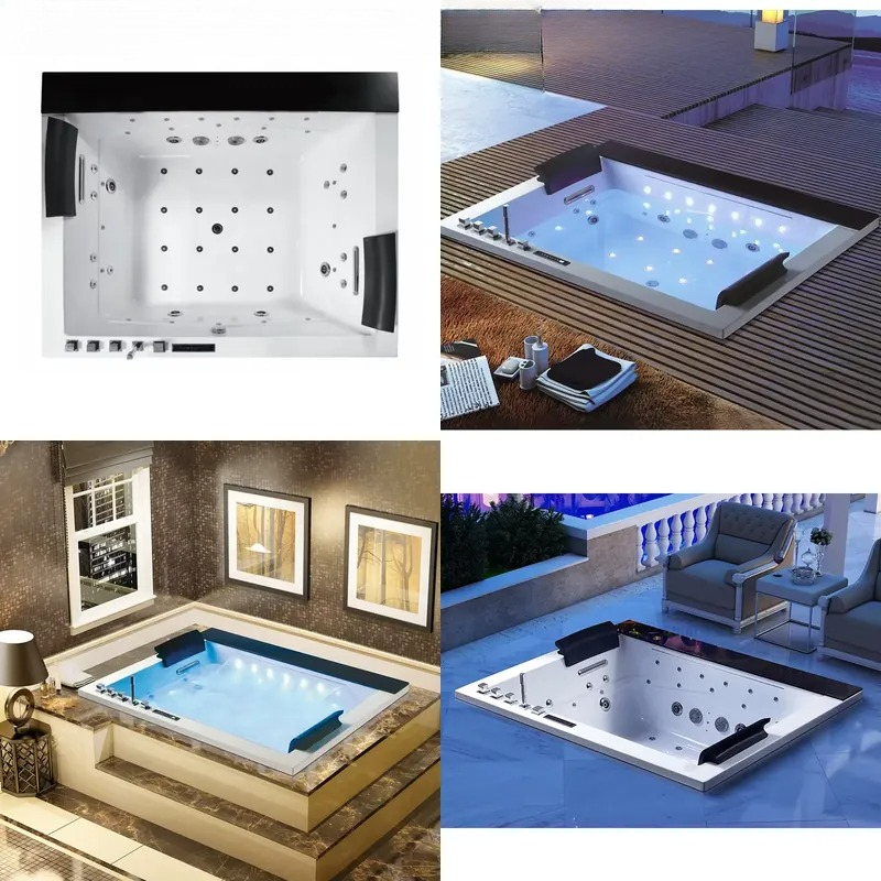 Jacuzzi Doble con Control Digi - Home Bathroom Jacuzzi reseña y precio