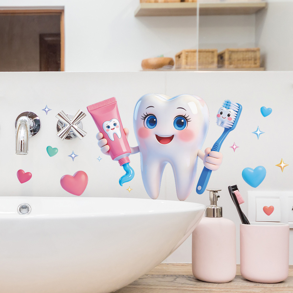 Pegatina de pared con diseño d - Jet Home Bathroom reseña y precio