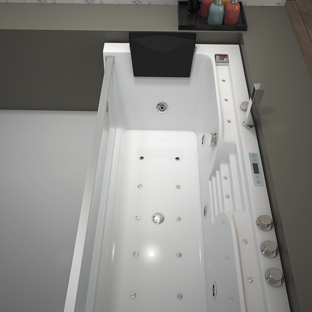 Material de bañera de hidromas - Home Bathroom Jacuzzi reseña y precio