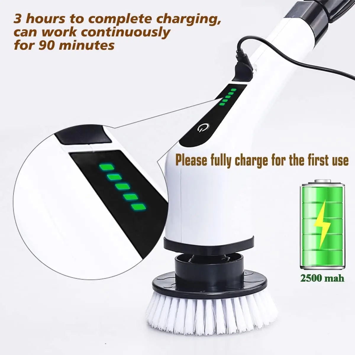Potente Cepillo Eléctrico Inal - Home Bathroom Products reseña y precio