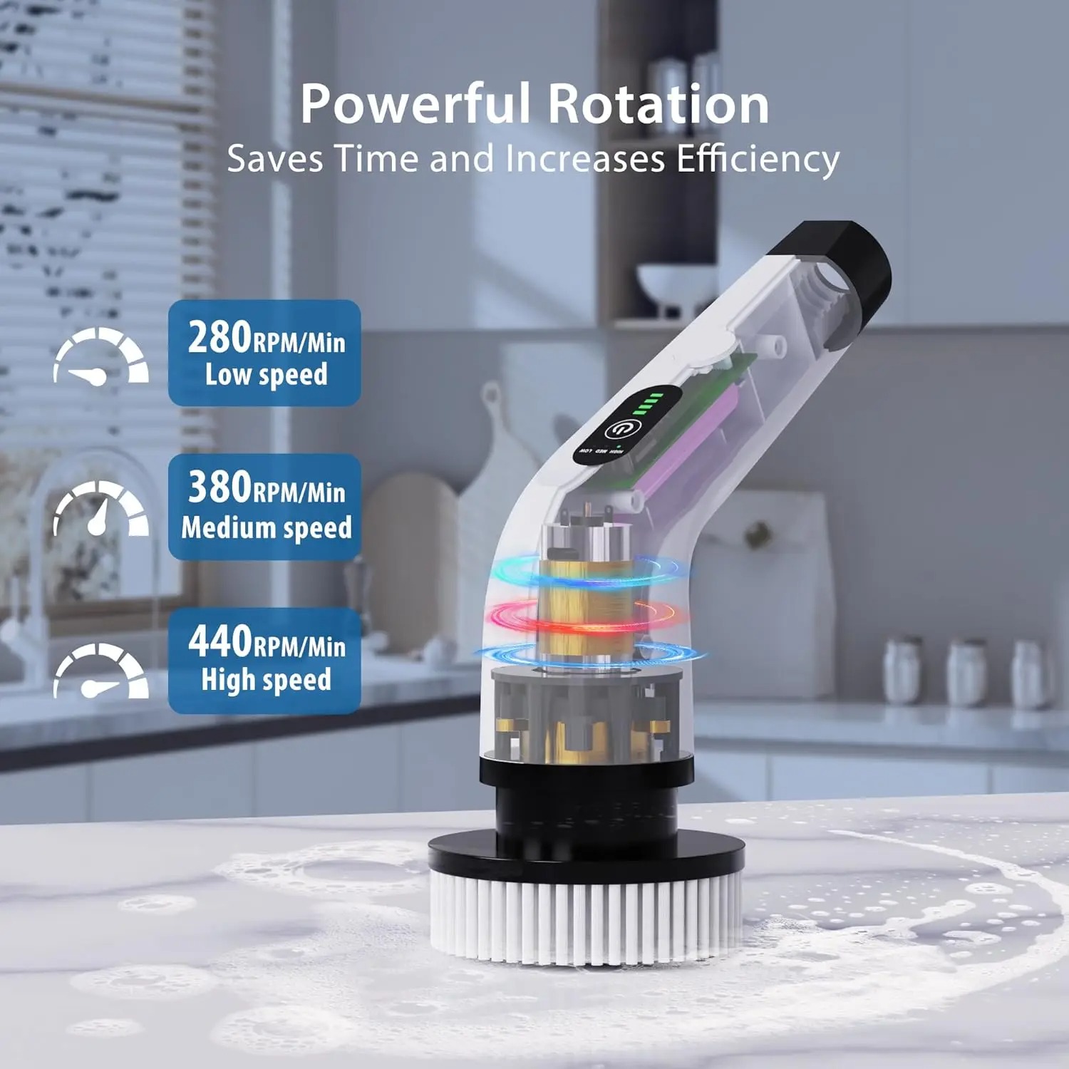 Potente Cepillo Eléctrico Inal - Home Bathroom Products reseña y precio