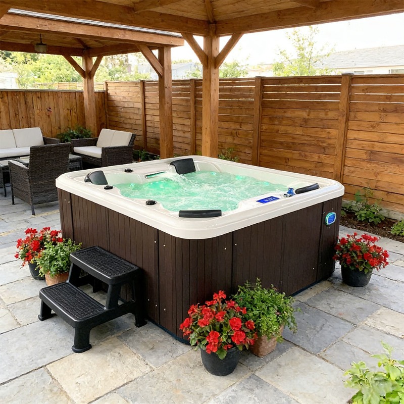 Jacuzzi de Hidromasaje Acrílic - Home Bathroom Jacuzzi reseña y precio