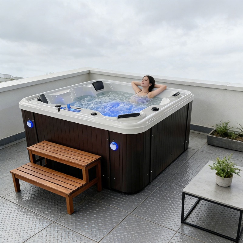 Jacuzzi de Hidromasaje Acrílic - Home Bathroom Jacuzzi reseña y precio