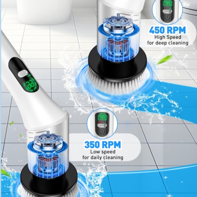 Cepillo de Limpieza Eléctrico  - Home Bathroom Products reseña y precio