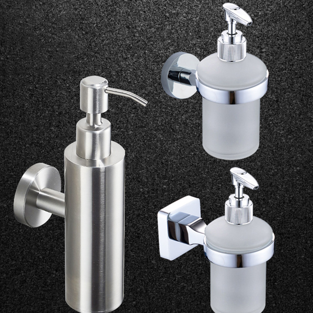 Dispensador de jabón de acero  - Home Bathroom Wall Soap Dispenser reseña y precio