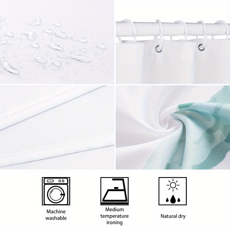 Cortina de ducha con diseño de - Home Bathroom Design Ideas reseña y precio